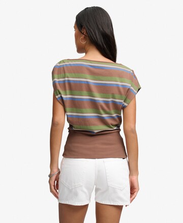 Haut 'Bardot' Superdry & Co en marron