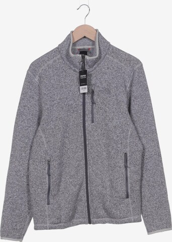 THE NORTH FACE Sweatshirt & Zip-Up Hoodie in M in Grey: front