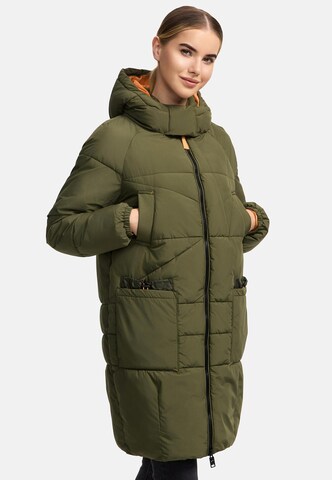 Cappotto invernale 'Bliblablubb 14' di NAVAHOO in verde: frontale