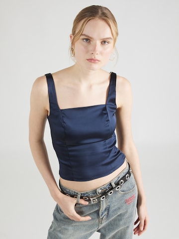 Abercrombie & Fitch Blouse in Blue: front