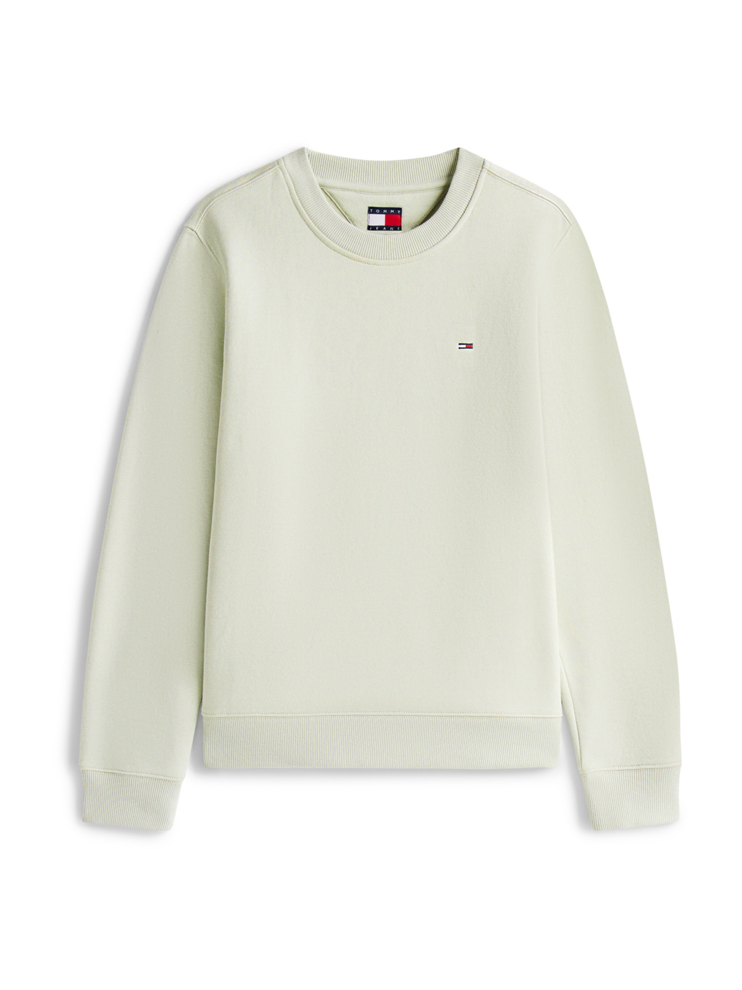 Tommy Jeans Sweatshirt in Grün: Vorderseite