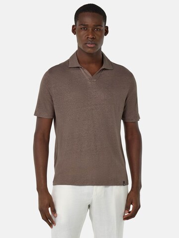 T-Shirt Boggi Milano en marron : devant