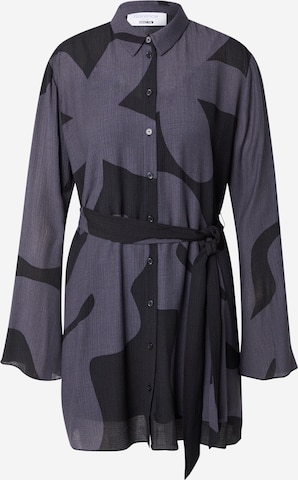 Robe-chemise 'Golden Leaf' florence by mills exclusive for ABOUT YOU en noir : devant