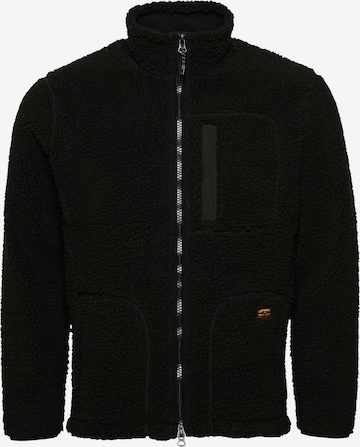 Superdry Between-Season Jacket 'Sherpa' in Black: front