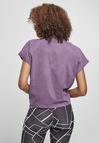 Urban Classics Shirt in Purple