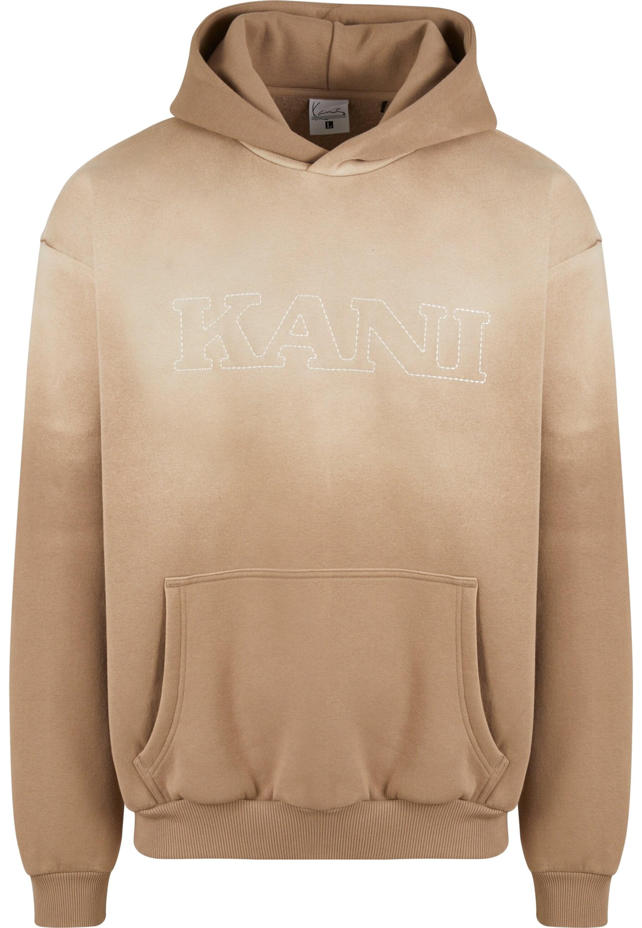 Karl Kani Sweatshirt in Beige: voorkant