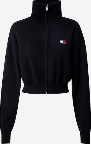 Cardigan Tommy Jeans en noir : devant