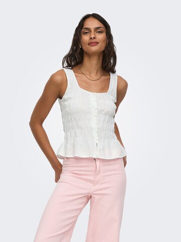 Haut JDY en blanc : devant