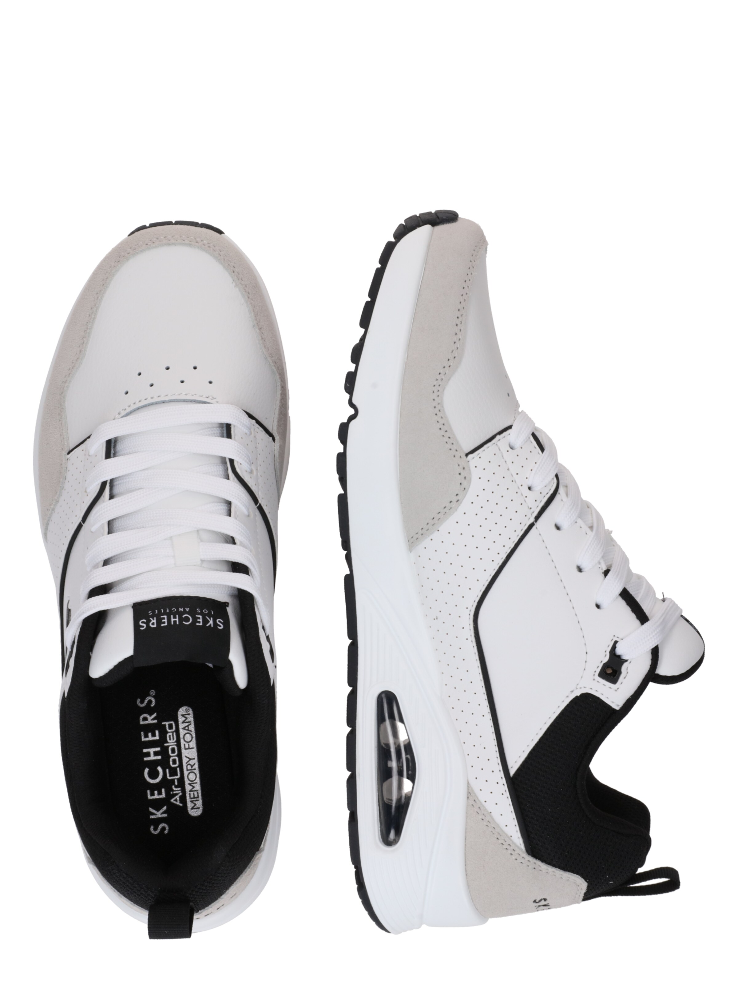 SKECHERS Sneaker 'UNO - RETRO ONE' in Weiß