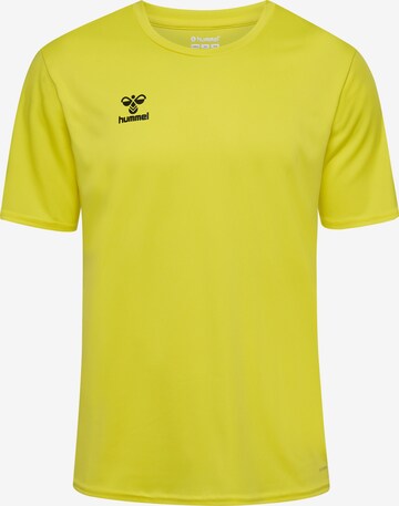 Hummel Performance Shirt 'ESSENTIAL' in Yellow: front