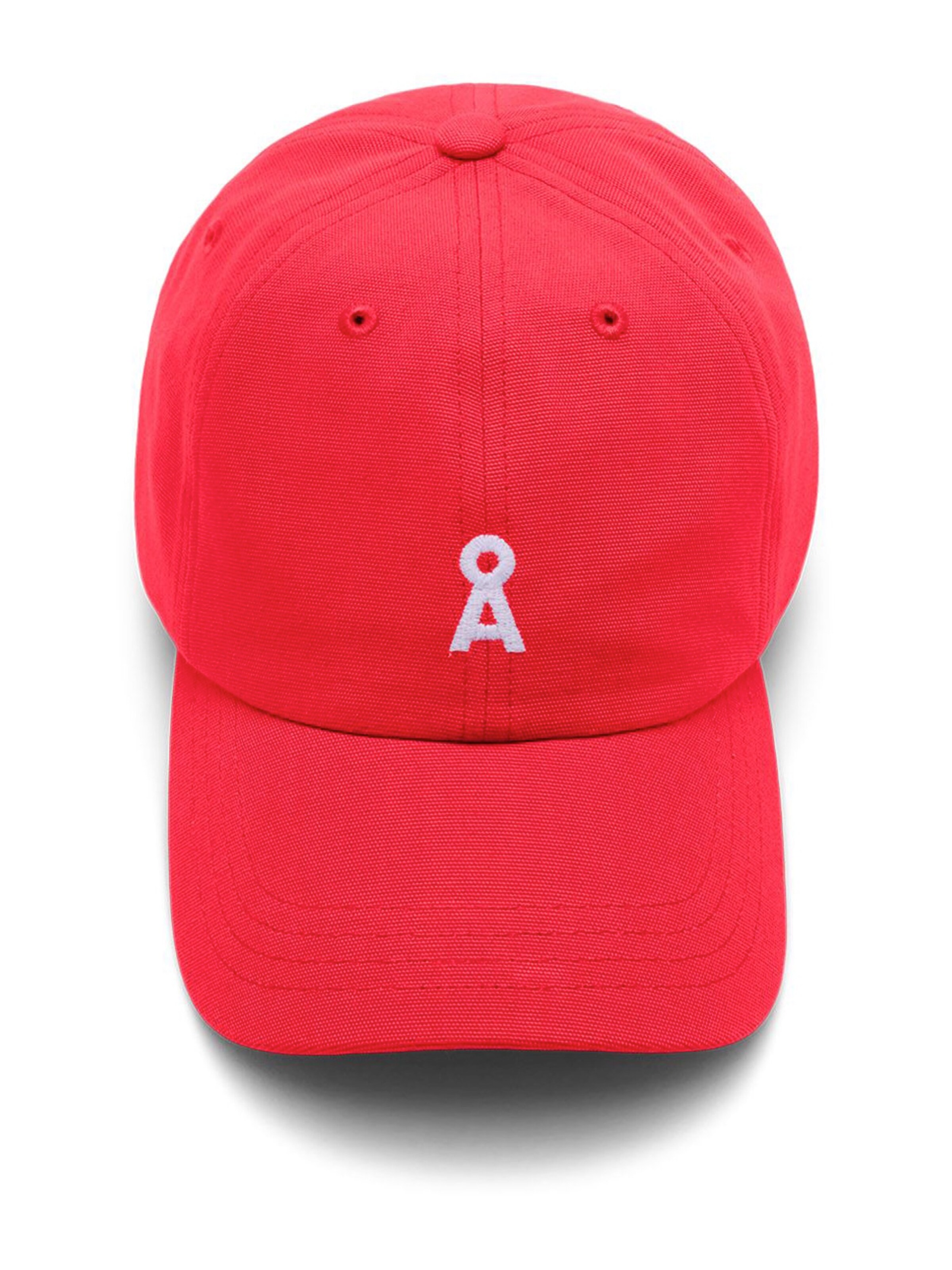 ARMEDANGELS Кепка 'YENAAS BOLD' в Ярко-розовый: спереди