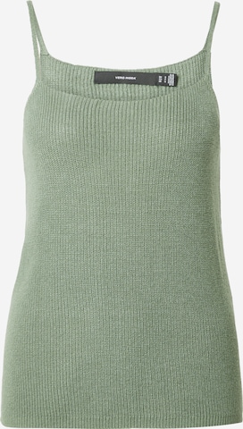 VERO MODA Knitted Top 'NEWLEXSUN' in Green: front