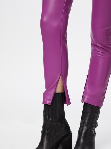 GUESS Skinny Leggings 'Priscilla' in Purple