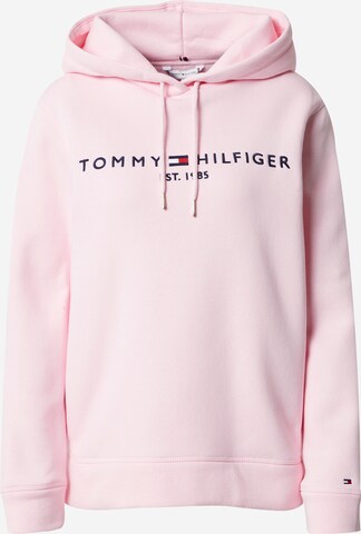 TOMMY HILFIGER Mikina – pink: přední strana