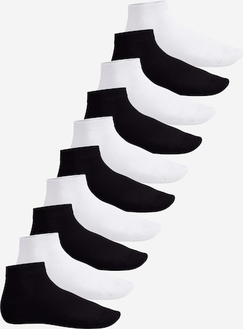 footstar Socken 'EVERYDAY!' in Weiß: Vorderseite