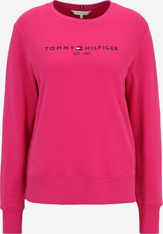 Sweat-shirt TOMMY HILFIGER en rouge : devant