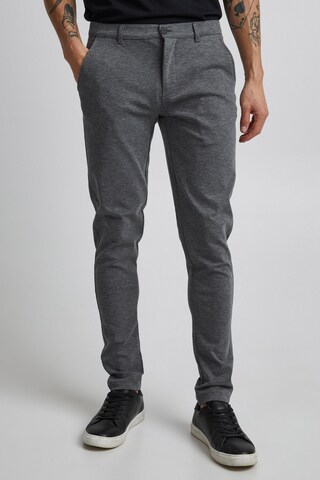 !Solid Slimfit Chino 'Dave' in Grijs: voorkant