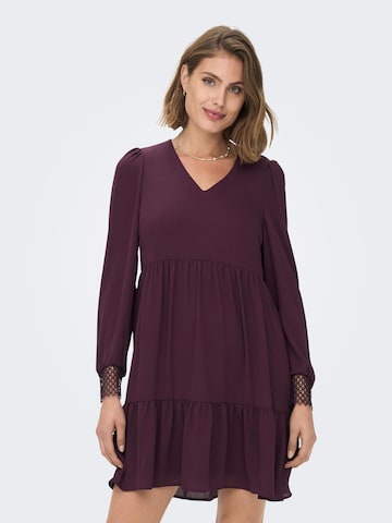 Robe 'Trine' ONLY en violet