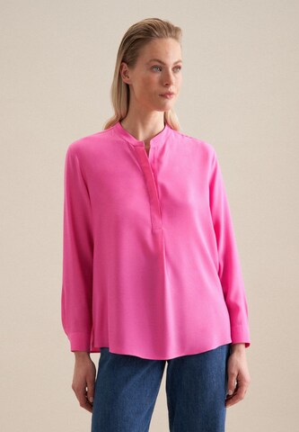 SEIDENSTICKER Blouse 'Schwarze Rose' in Roze: voorkant