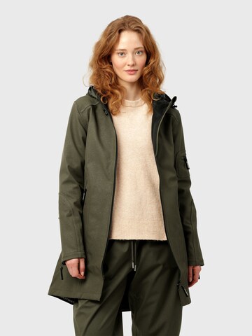 ILSE JACOBSEN Weatherproof jacket 'Raino07' in Green: front