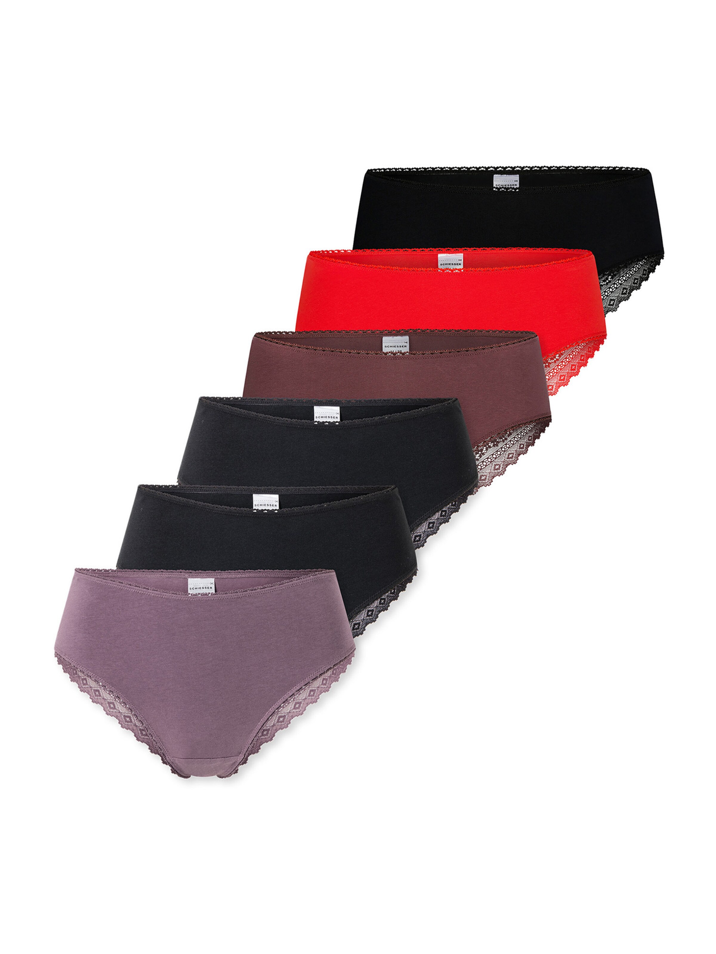 SCHIESSER Slip ' Modern Multi ' in Mixed colours: front