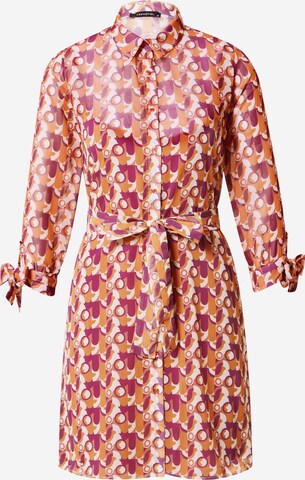 Trendyol Shirt dress in Orange: front