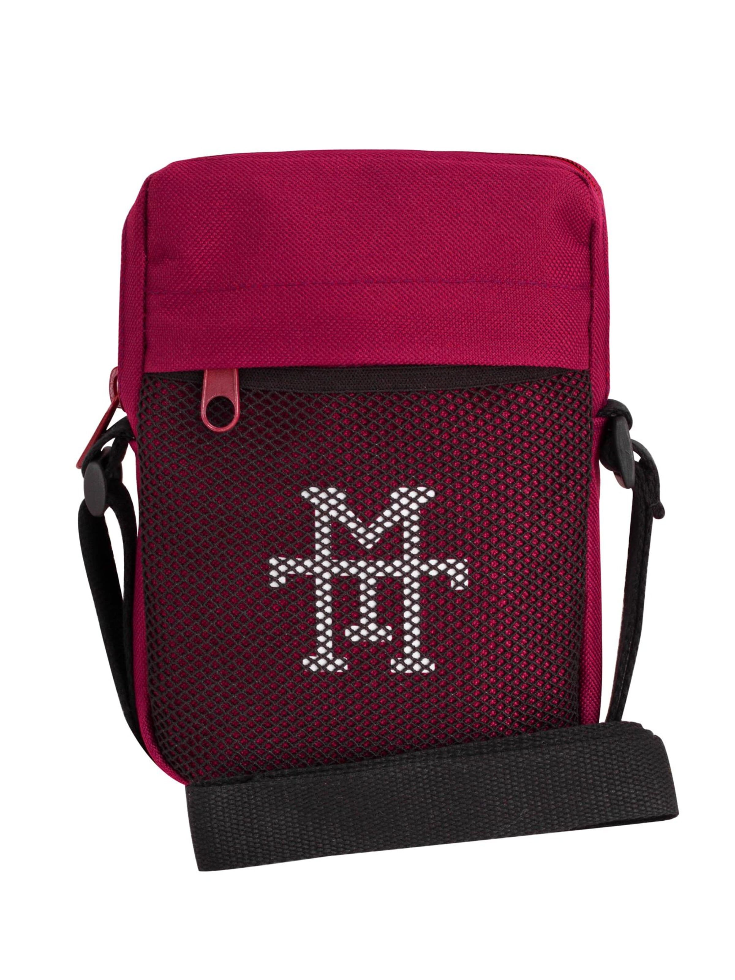 Manufaktur13 Crossbody Bag 'Pusher' in Red: front