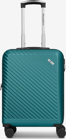 CHECK.IN Trolley 'Paradise 2.0' in Groen: voorkant