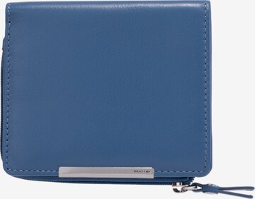 Portamonete 'Belg Alberta' di Maître in blu: frontale