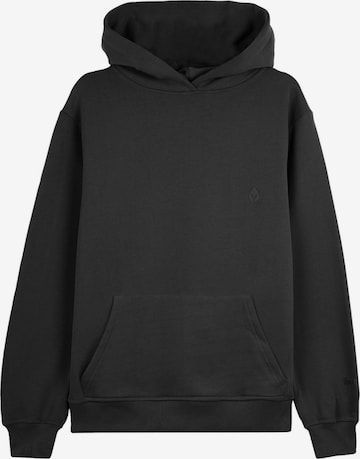 NOORLYS Sweatshirt 'MIKA' in Schwarz: Vorderseite