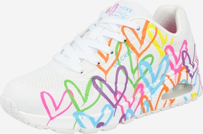 SKECHERS Sneaker 'Uno' in gelb / orange / pink / weiß, Produktansicht