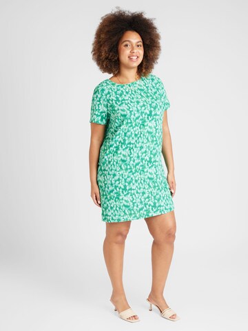 ONLY Carmakoma - Vestido en verde: frente