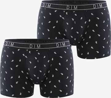 DIM Boxershorts 'Fancy' in Zwart: voorkant