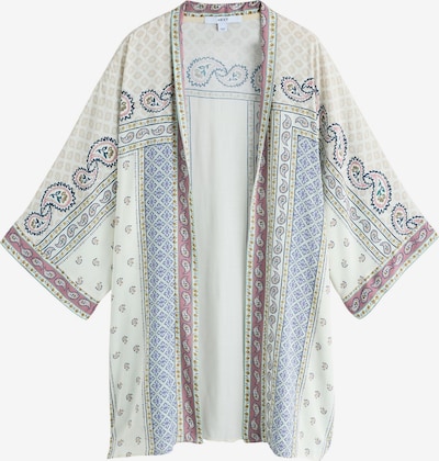 XXL-XXXL dydžio Kimono iš Next, spalva – nebalintos drobės spalva / tamsi smėlio / šviesiai mėlyna / rausvai violetinė spalva, Prekių apžvalga
