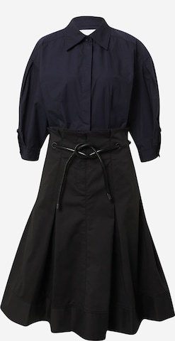 Robe-chemise 'ORIGAMI' 3.1 Phillip Lim en noir : devant