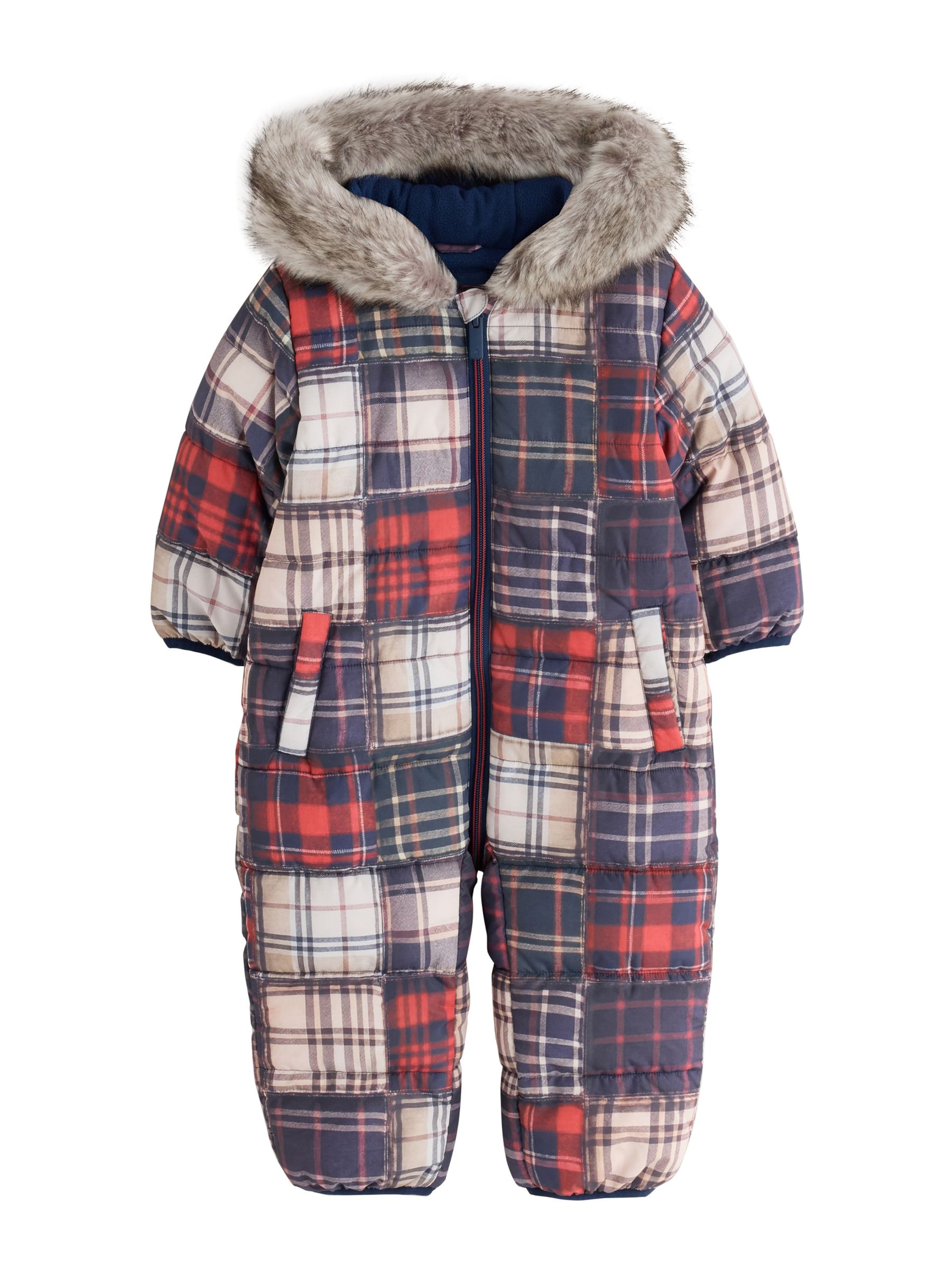 Next - Mono en azul: frente