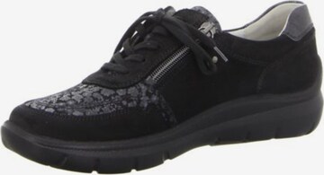 WALDLÄUFER Lace-Up Shoes in Black: front