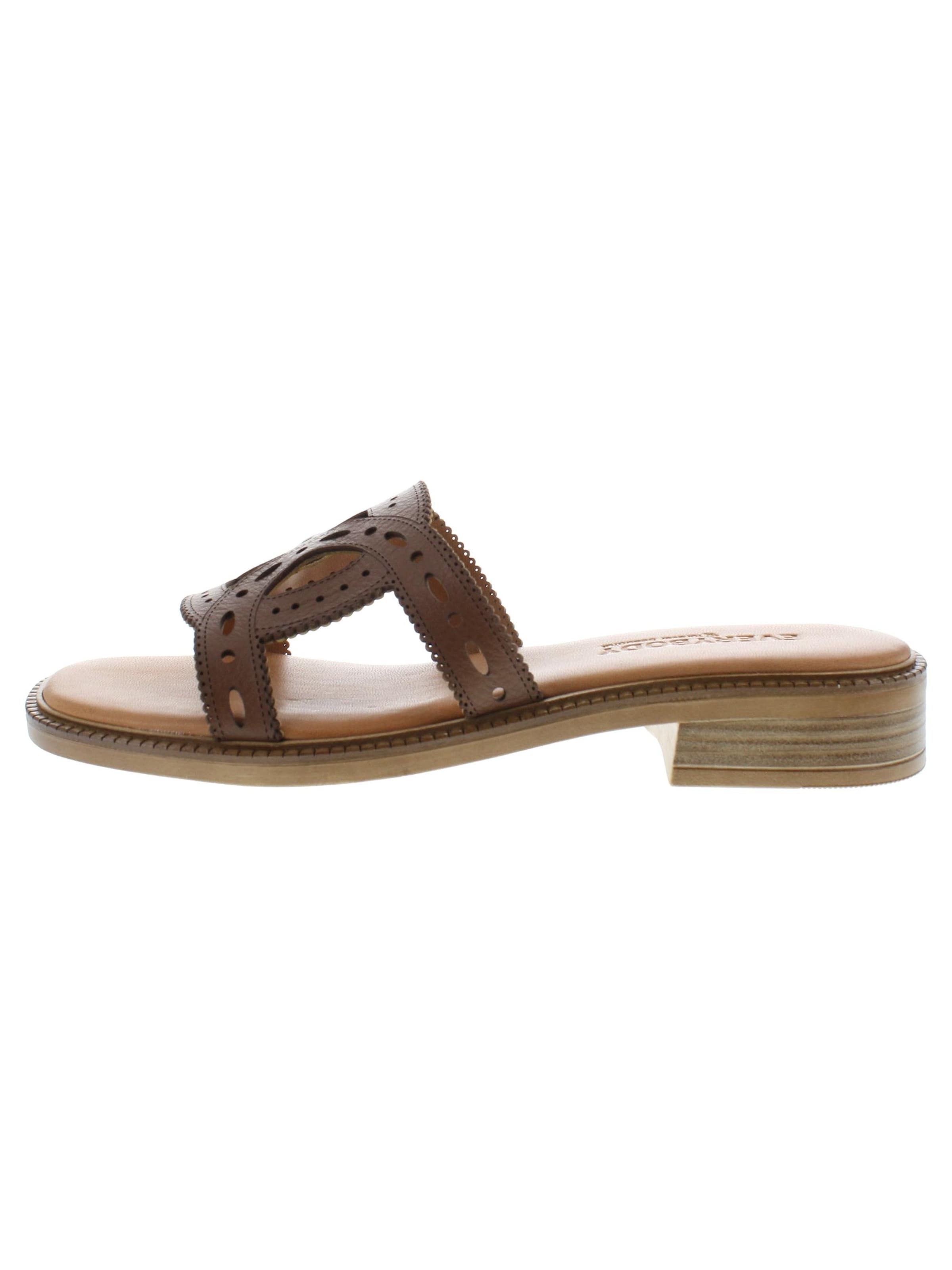 Everybody Sandals 'VIVIANA - Lasercut' in Brown: front