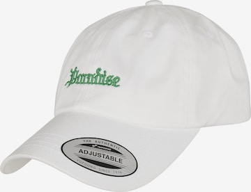 Mister Tee Cap in White: front