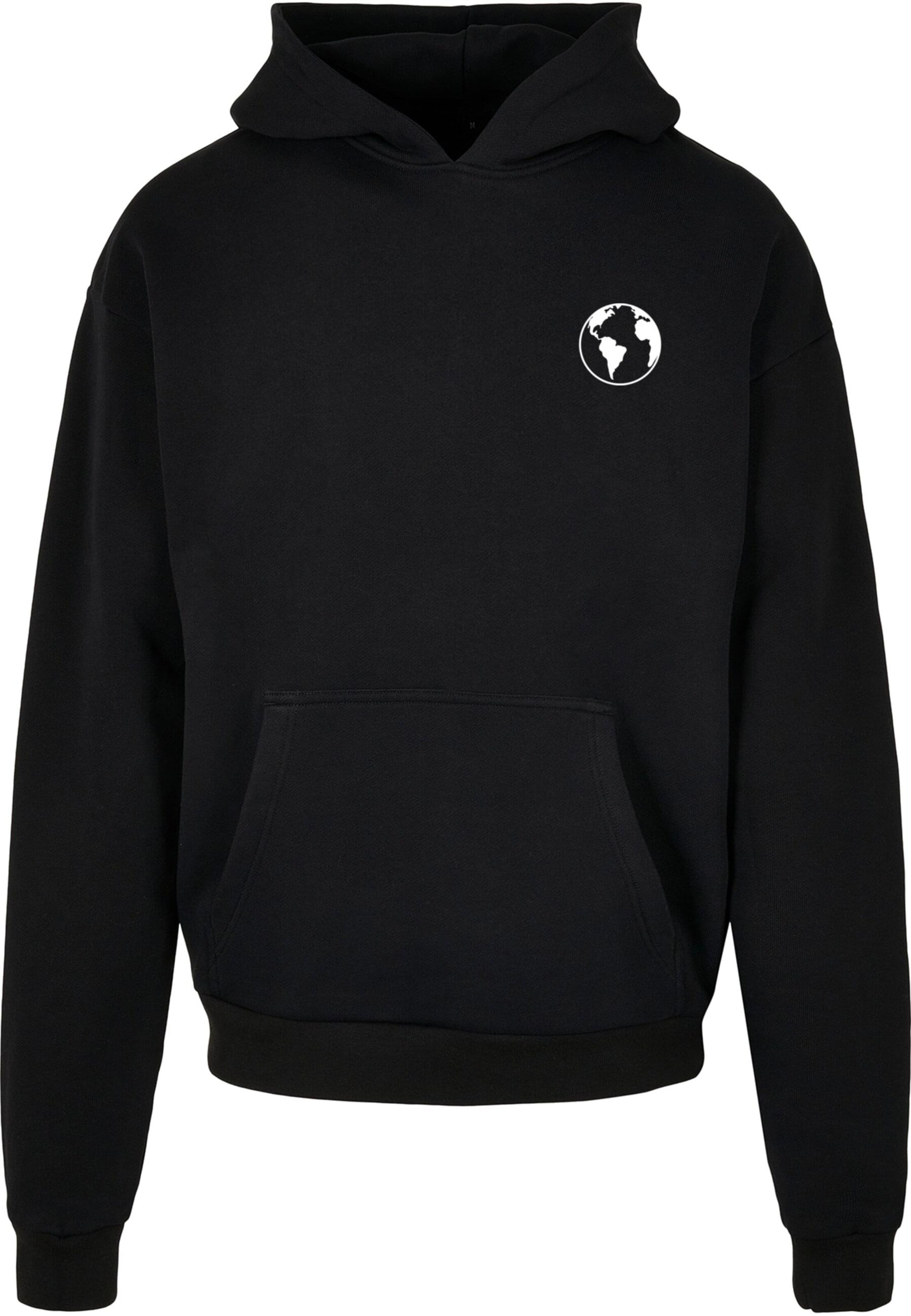 Merchcode Sweatshirt in Zwart: voorkant