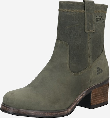 BULLBOXER Ankle Boots in Green: front