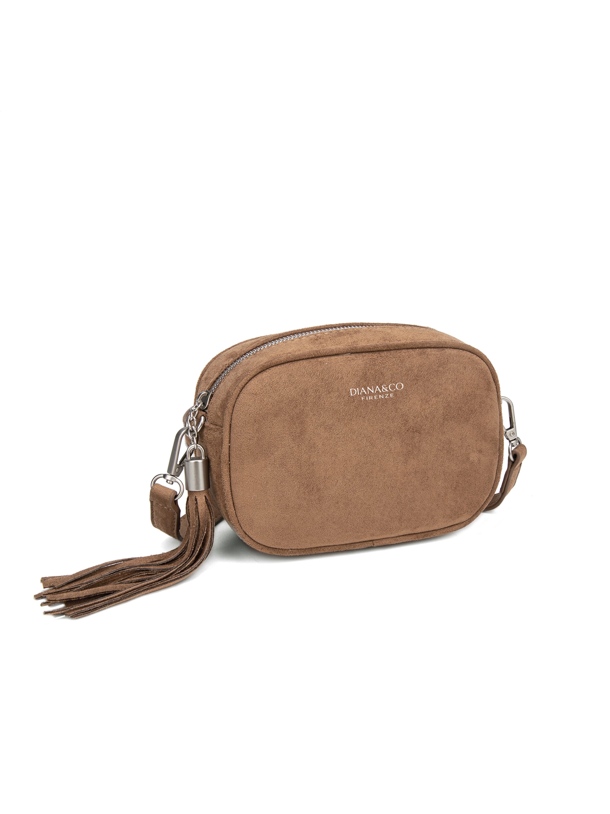 Borsa a tracolla di Diana&Co. in marrone