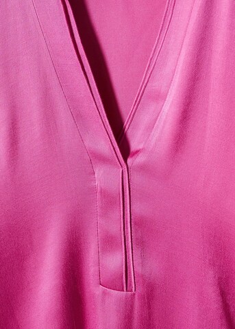 MANGO Bluse i pink