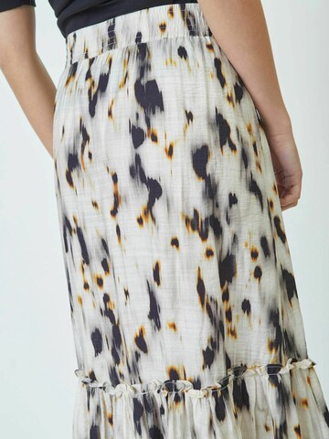 Jupe ' Elisa' co'couture en beige