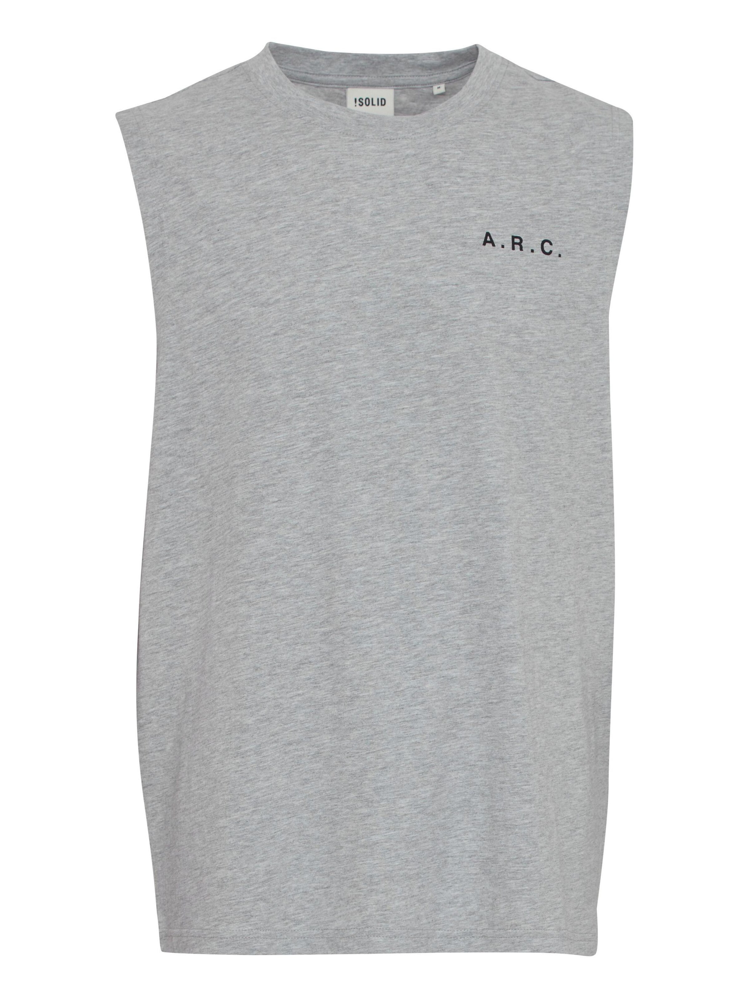 !Solid - Camisa ' Melamdro ' em cinzento: frente