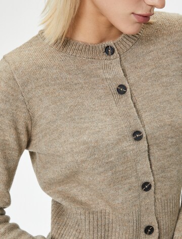 Koton Knit cardigan in Brown