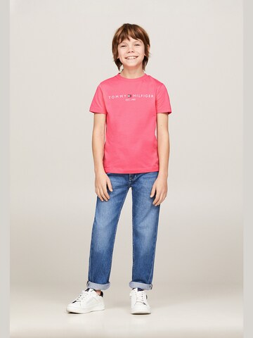 TOMMY HILFIGER Shirts 'ESSENTIAL' i pink