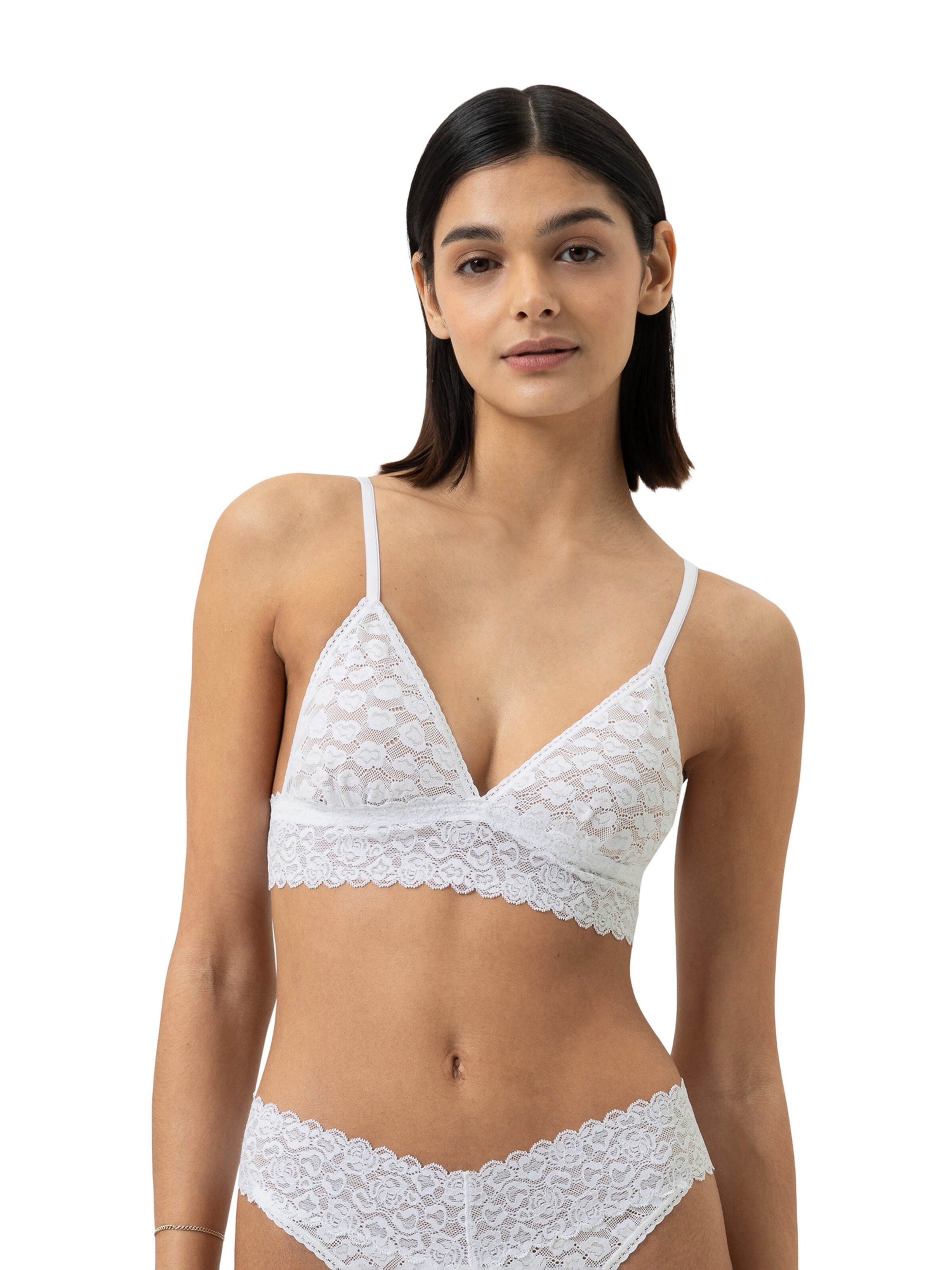 Mey Triangel BH in Wit: voorkant