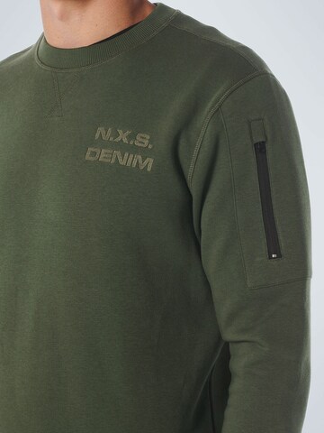 Sweat-shirt No Excess en vert