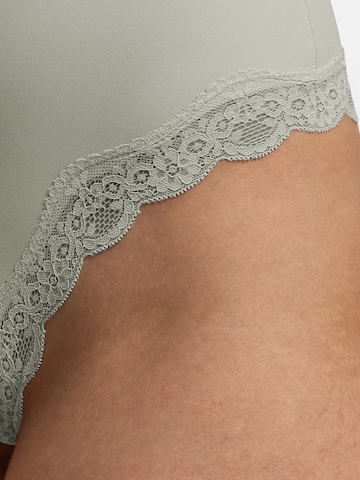 cfab (formerly creamy fabrics) Body 'Bodysuit String mit Lace' i grön